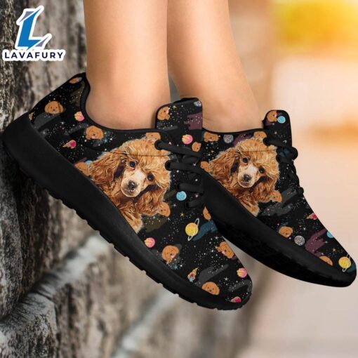 Poodle Sneakers Sporty Shoes Funny For Poodle Dog Lover