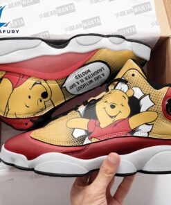 Pooh J13 Sneakers Custom Comic…