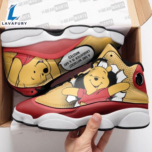 Pooh J13 Sneakers Custom Comic Style Shoes