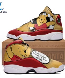 Pooh J13 Sneakers Custom Comic Style Shoes