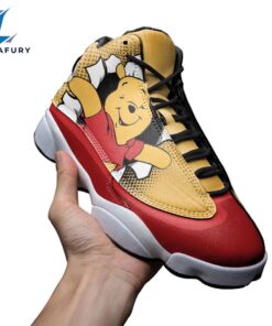 Pooh J13 Sneakers Custom Comic Style Shoes