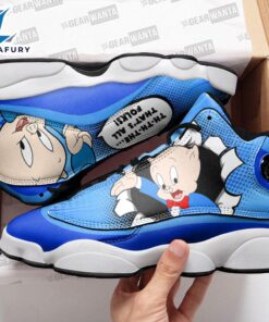 Porky Pig J13 Sneakers Custom…