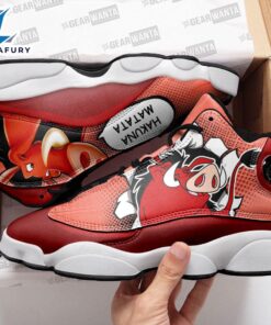 Pumbaa J13 Sneakers Custom Comic…