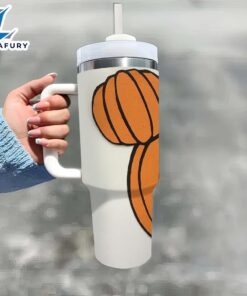 Pumpkin Printed Insulated Tumbler