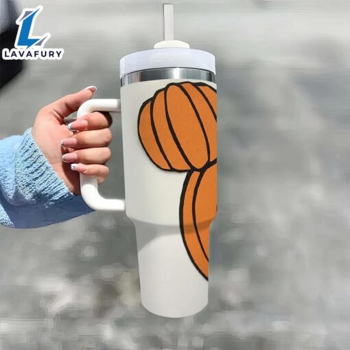 Pumpkin Printed Insulated Tumbler