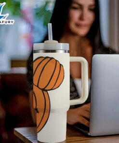 Pumpkin Printed Insulated Tumbler