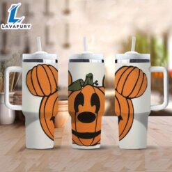 Pumpkin Printed Insulated Tumbler