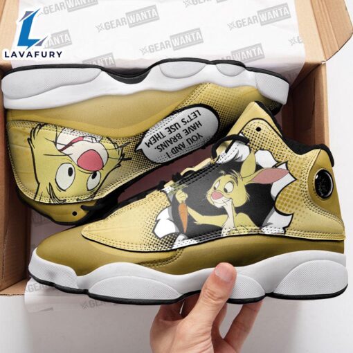 Rabbit J13 Sneakers Custom Comic Style Shoes