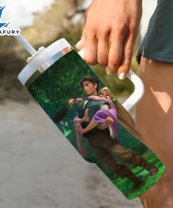 Rapunzel Cartoon Insulated Tumbler