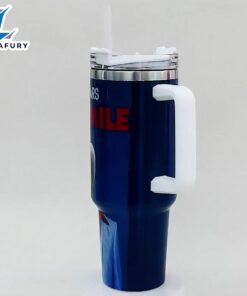 Retro Styled 40 oz Insulated Travel Mug