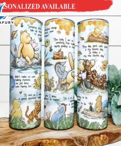 Retro Winnie-the-Pooh Tumbler Happy Valentine…