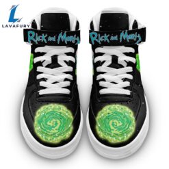 Rick and Morty Custom High Top Air Force Shoes For Fans