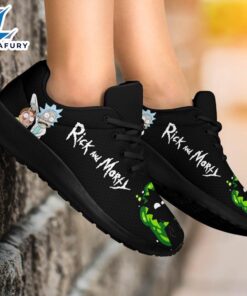 Rick and Morty Sneakers Custom Cartoon Shoes Funny For Fans