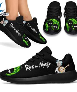 Rick and Morty Sneakers Custom Cartoon Shoes Funny For Fans