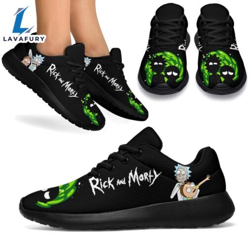 Rick and Morty Sneakers Custom Cartoon Shoes Funny For Fans