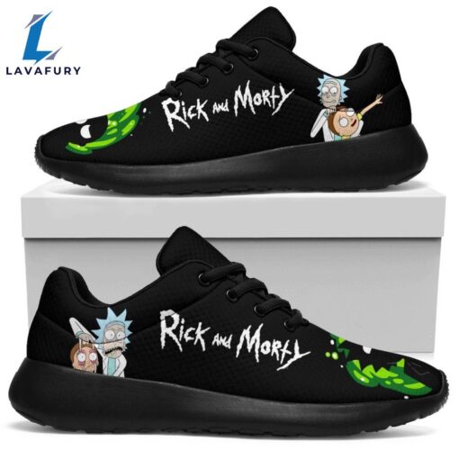 Rick and Morty Sneakers Custom Cartoon Shoes Funny For Fans