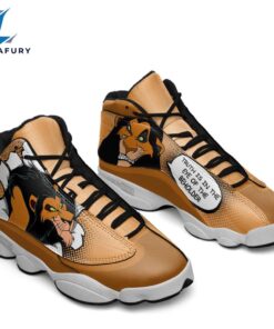 Scar J13 Sneakers Custom Comic Style Shoes