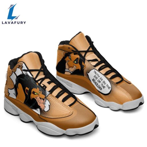 Scar J13 Sneakers Custom Comic Style Shoes