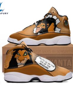 Scar J13 Sneakers Custom Comic Style Shoes