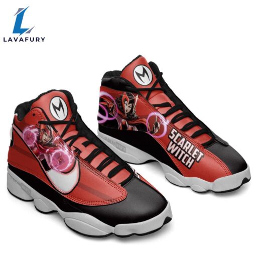 Scarlet Witch J13 Sneakers Super Heroes Custom Shoes