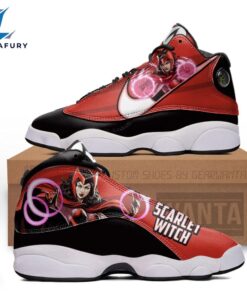 Scarlet Witch J13 Sneakers Super Heroes Custom Shoes