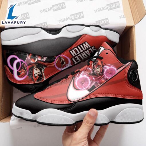 Scarlet Witch J13 Sneakers Super Heroes Custom Shoes