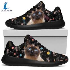 Siamese Cat Sneakers Sporty Shoes For Who Loves Cat