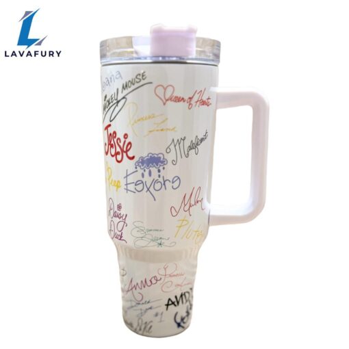 Signatures Character signatures Magic Park signatures Magic park 40 oz tumbler travel mug