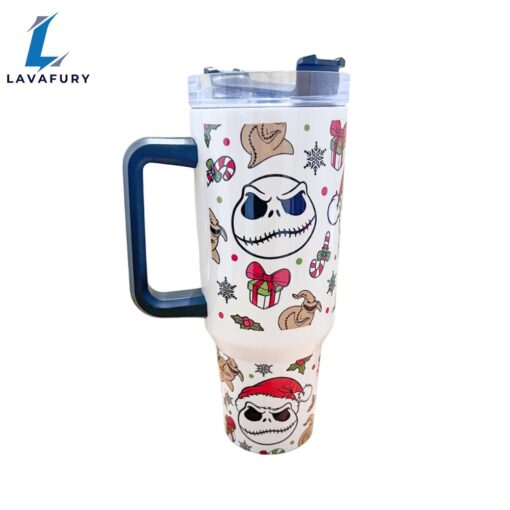 Skellington Christmas Nightmare 40 oz Travel Tumbler