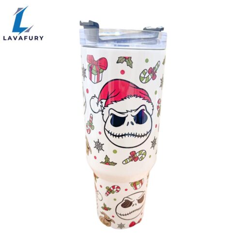 Skellington Christmas Nightmare 40 oz Travel Tumbler