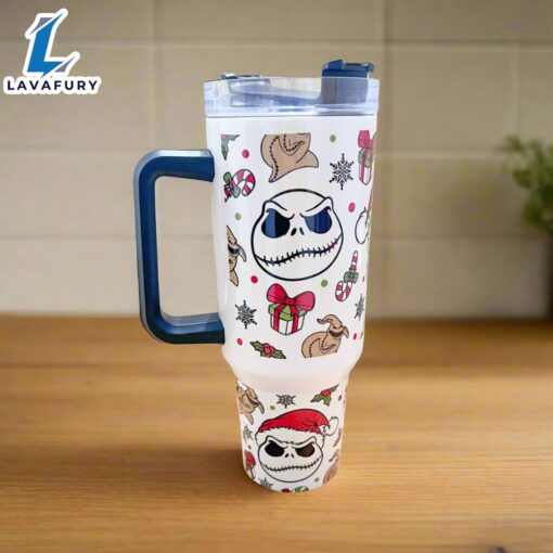 Skellington Christmas Nightmare 40 oz Travel Tumbler