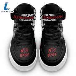 Slenderman Shoes High Top Air Force Shoes Custom Sneakers For Horror Fans