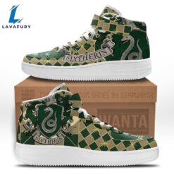 Slytherin High Top Air Force Shoes Custom Harry Potter Sneakers Fans