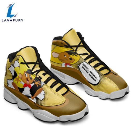 Speedy Gonzales J13 Sneakers Custom Comic Style Shoes