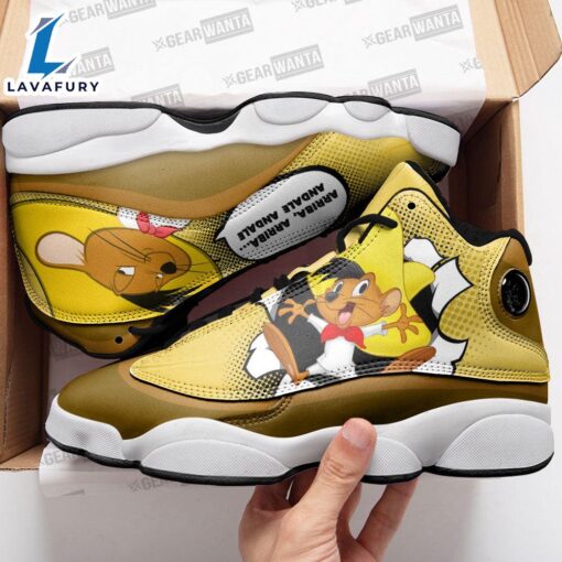 Speedy Gonzales J13 Sneakers Custom Comic Style Shoes