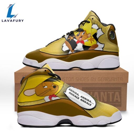 Speedy Gonzales J13 Sneakers Custom Comic Style Shoes