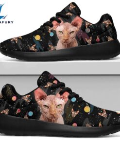 Sphynx Cat Sneakers Sporty Shoes For Cat Lover