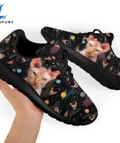 Sphynx Cat Sneakers Sporty Shoes For Cat Lover