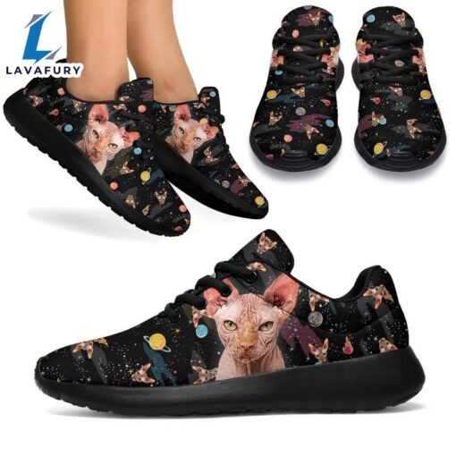 Sphynx Cat Sneakers Sporty Shoes For Cat Lover