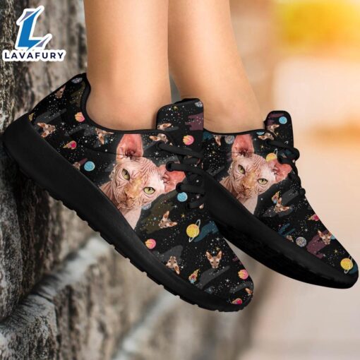 Sphynx Cat Sneakers Sporty Shoes For Cat Lover