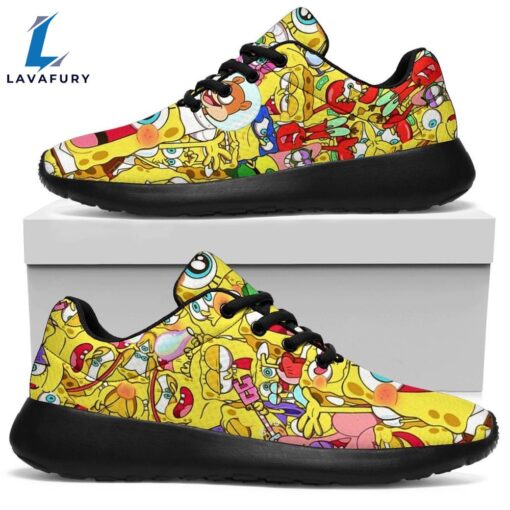 Spongebob Sneakers Custom Shoes Funny Gifts Fan