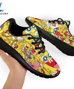 Spongebob Sneakers Custom Shoes Funny Gifts Fan