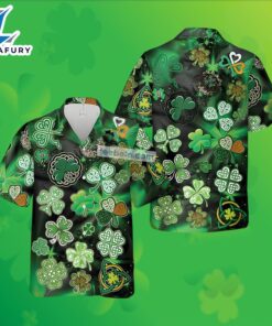 St Patrick Celtic Shamrock Green…