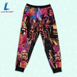 Star Wars Colorful Tropical Dark Side Pajamas Set - Movie Cartoon Holiday Pajamas