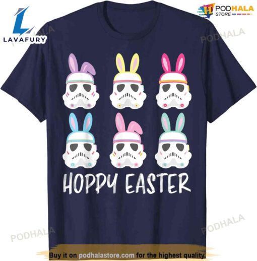 Star Wars Easter Storm Troopers With Ears Line Up Poster Funny Easter Shirt