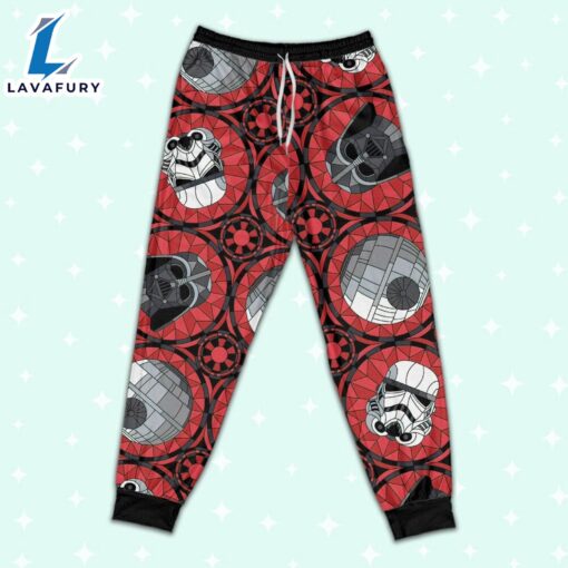 Star Wars Red Stained Glass Empire Pajamas Set – Movie Cartoon Holiday Pajamas