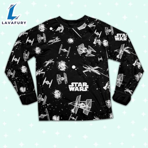 Star Wars Ship Glow in the Dark Galaxy Pajamas Set – Family Disneyland Matching Pajamas Set