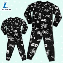 Star Wars Ship Glow in the Dark Galaxy Pajamas Set - Family Disneyland Matching Pajamas Set