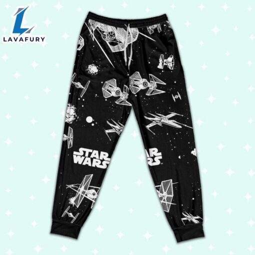 Star Wars Ship Glow in the Dark Galaxy Pajamas Set – Family Disneyland Matching Pajamas Set