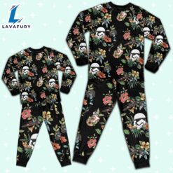 Star Wars Stormtrooper Kylo Ren BB-8 Vintage Floral Pajamas Set - Movie Cartoon Holiday Pajamas